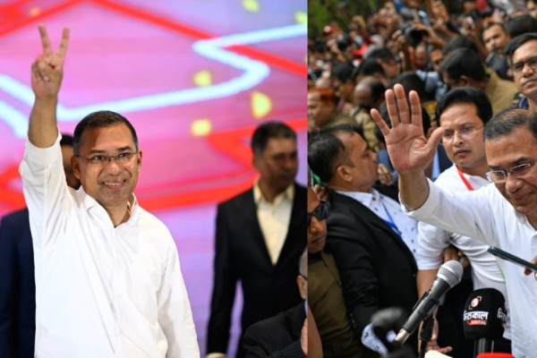 बंगलादेश : मंगलबार प्रधानमन्त्रीको शपथ लिँदै तारिक रहमान, नेपालसहित यी १३ देशलाई निम्तो